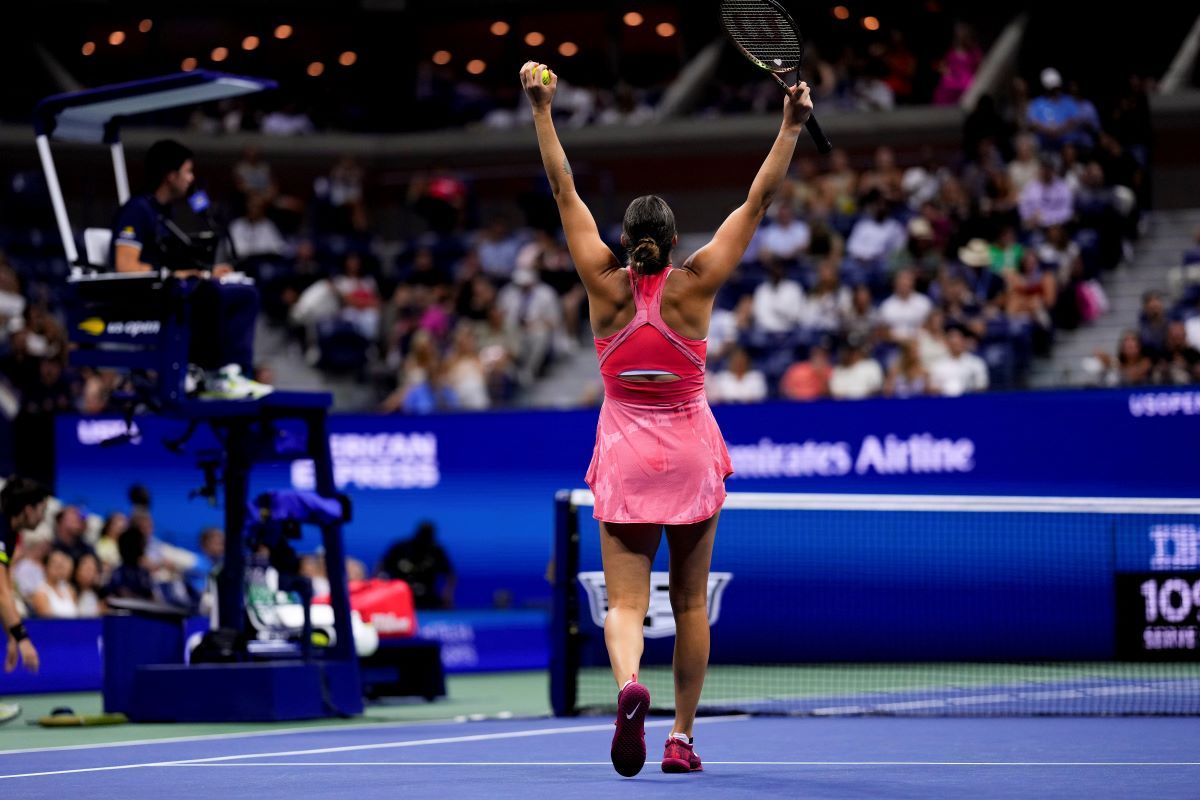 Arina Sabalenka slavi plasman u finale US opena