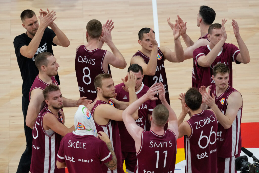 Košarkaši Letonije na Mundobasketu u Manili