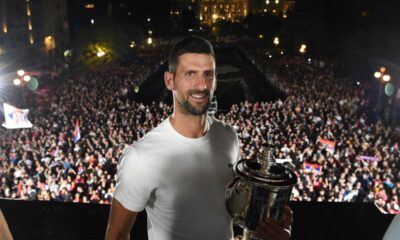 Novak Djokovic balkon
