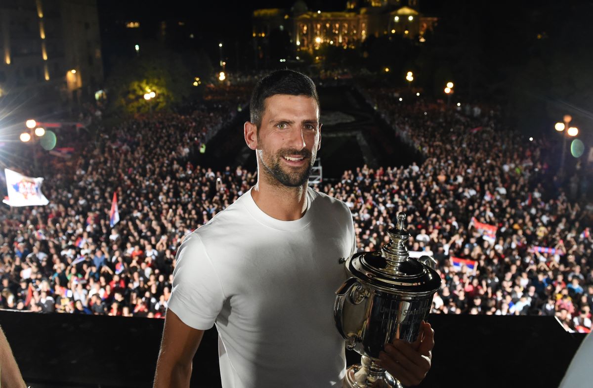 Novak Djokovic balkon
