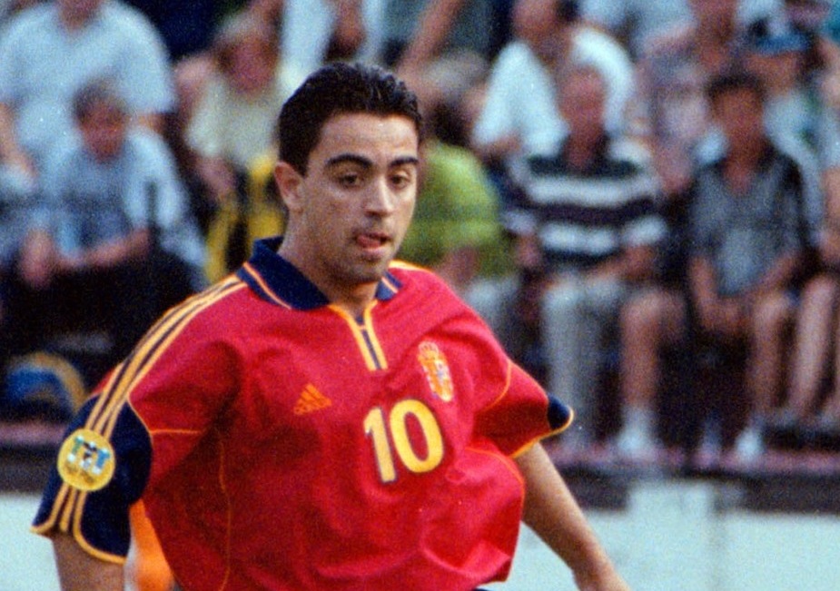 Ćavi Ernandez u dresu Španije kao fudbaler
