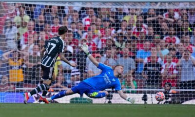 Alehandro Garnačo (Mančester junajted), poništeni gol protiv Arsenala