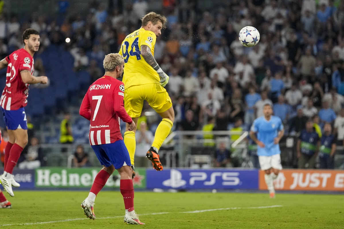 Ivan Provedel daje gol za Lacio protiv Atletiko Madrida Liga šampiona