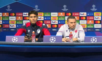Barak Bahar i Marko Stamenić na konferenciji za medije uoči meča sa Mančester sitijem