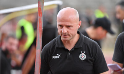 fudbaler Partizana na utakmici Superlige Prvenstva Srbije protiv Radnickog Kragujevac na stadionu Cika Daca, Kragujevac 25.10.2023. godine Foto: Marko Metlas Fudbal, Partizan, Superliga Prvenstvo Srbije, Radnicki Kragujevac