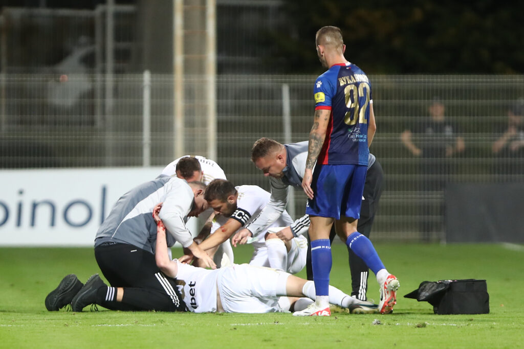 fudbaler Cukarickog na utakmici Mocart Superlige protiv Vojvodine na stadionu Cukarickog, Beograd 29.10.2023. godine Foto: Ivica Veselinov / MN PRESS FUDBAL, FOOTBALL, MOZZART SUPERLIGA, PRVENSTVO SRBIJE, NATIONAL CHAMPIONSHIP, FK CUKARICKI, FK VOJVODINA