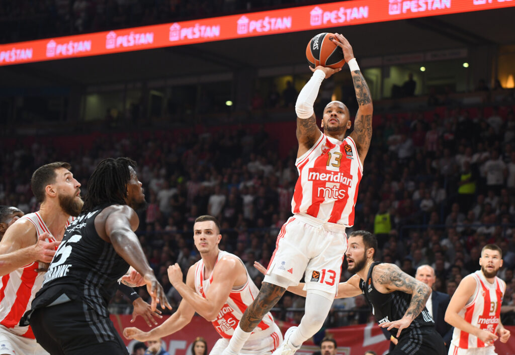 CRVENA ZVEZDA vs ASVEL Beograd, 05.10.2023. Foto: MN Press / ds Kosarka, EUROLEAGUE