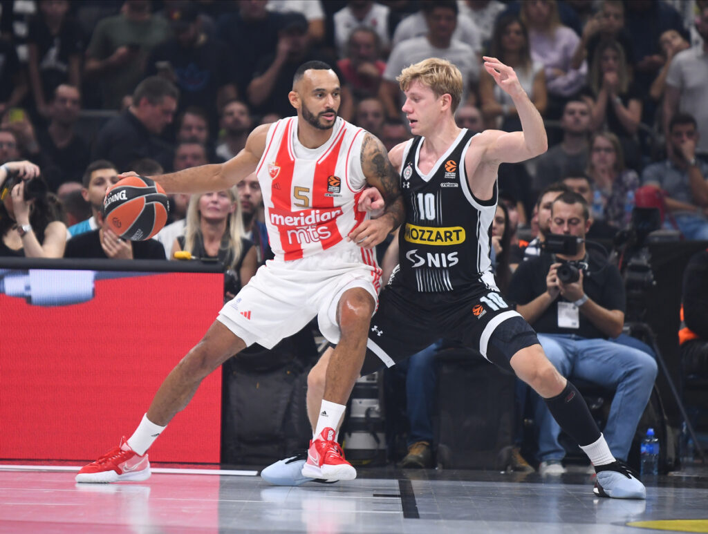 PARTIZAN vs CRVENA ZVEZDA
Beograd, 26.10.2023.
foto: MN Prewss / ds

Kosarka, Euroleague