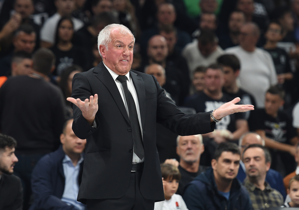 , basketball player of Partizan, during the Euroleague match against Barcelona, at Belgrade Stark Arena Belgrade, 17.10.2023. photo: Nebojsa Parausic / MN Press BASKETBALL, EUROLEAGUE, PARTIZAN, BARCELONA