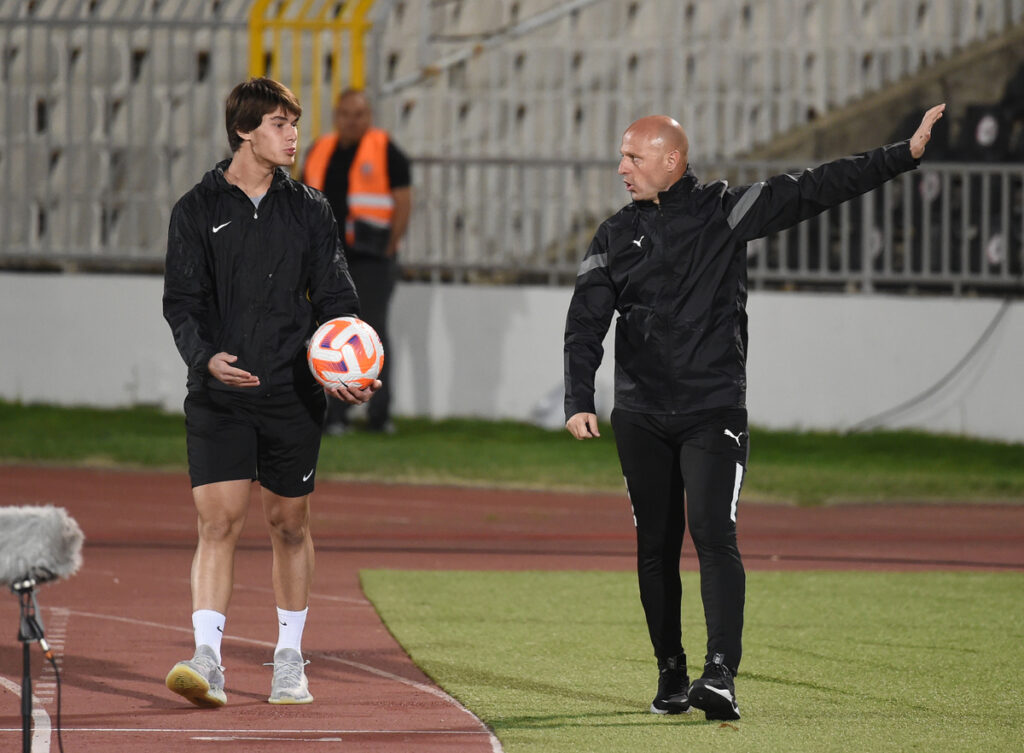 PARTIZAN vs VOZDOVAC Beograd, 29.10.2023. foto: Nebojsa Parausic / MN Press photo Fudbal, Partizan, Vozdovac