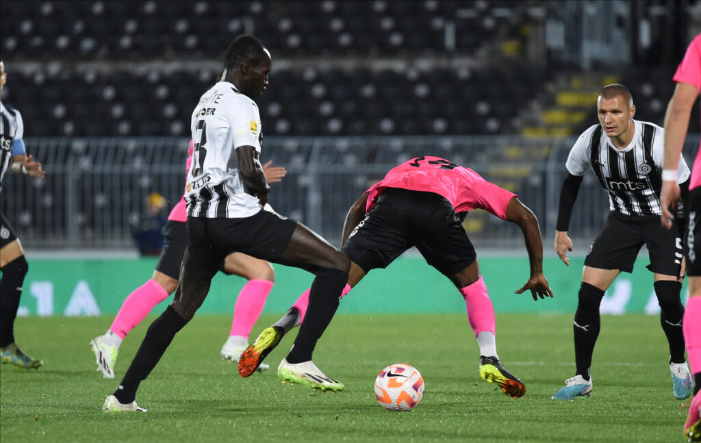 PARTIZAN vs VOZDOVAC Beograd, 29.10.2023. foto: Nebojsa Parausic / MN Press photo Fudbal, Partizan, Vozdovac