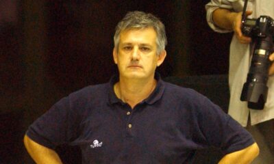 VATERPOLO - Petar Porobic, trener Jadrana HN, na utakmici protiv Partizana.Beograd, 26.11.2005. snimio:N.Parausic ®