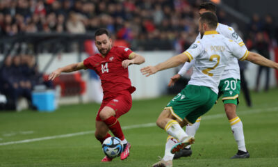 SERBIA vs BULGARIA Leskovac, 19.11.2023. foto: Marko Metlas Fudbal, Srbija, Bugarska