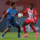 fudbaler Crvene zvezde na utakmici UEFA Lige Sampiona protiv RB Lajpciga na stadionu Rajko Mitic, Beograd 07.11.2023. godine Foto: Marko Metlas Fudbal, Crvena zvezda, UEFA Liga Sampiona , RB Lajpcig