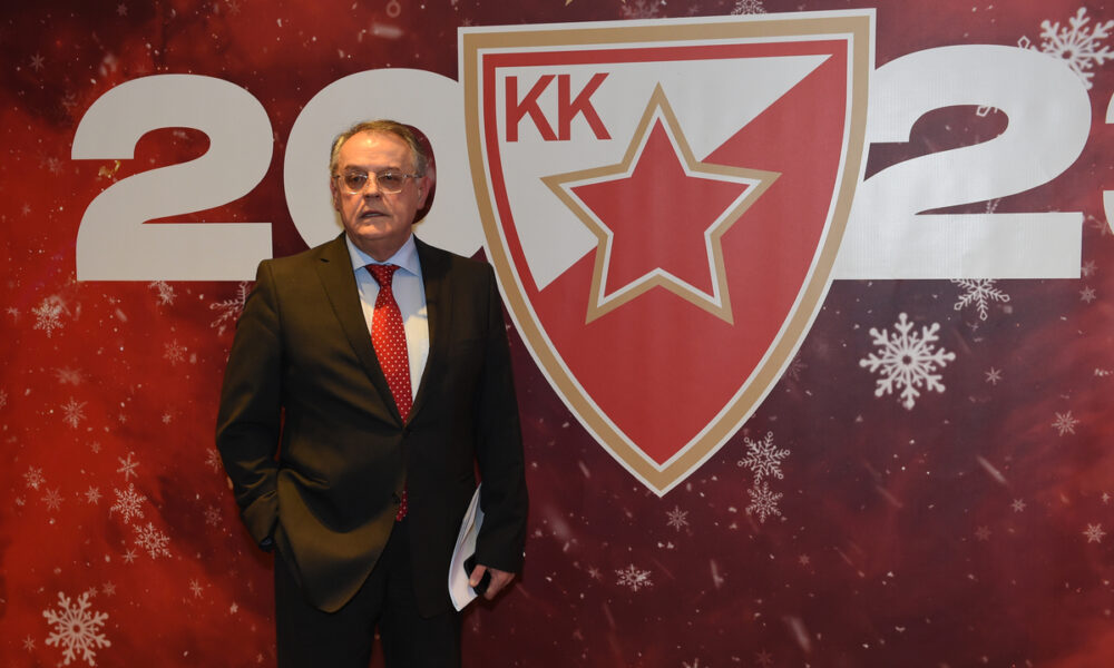 NEBOJSA COVIC, predsednik kosarkasa Crvene zvezde, na Novogodisnjem koktelu u hotelu Crowne Plaza. Beograd, 26.12.2022. foto: Nebojsa Parausic Kosarka, Crvena zvezda, Kraun Plaza