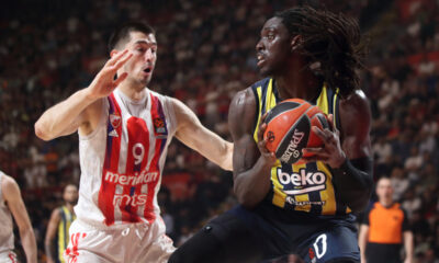 JOHNATHAN MOTLEY Dzonatan Motli kosarkas Fenerbachea Istanbul na utakmici Evrolige protiv Crvene zvezde u hali Aleksandar Nikolic Pionir, Beograd 13.04.2023. godine Foto: Marko Metlas Kosarka, Crvena zvezda, Evroliga, Fenerbahce Istanbul