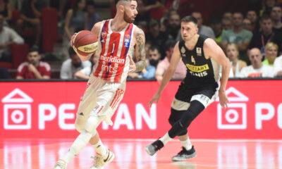 LUCA VILDOZA Luka Vildoza, kosarkas Crvene zvezde, na utakmici finala plejofa ABA lige protiv Partizana, u Hali Aleksandar Nikolic. Beograd, 20.06.2023. foto: Nebojsa Parausic Kosarka, Finale play off ABA league, Crvena zvezda, Partizan