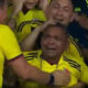 Otac Luisa Dijaza slavi gol