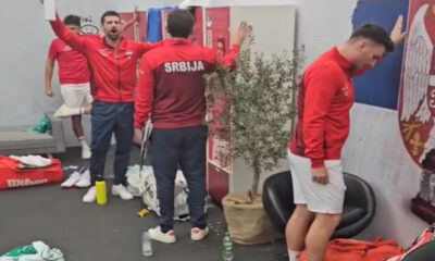 Teniseri Srbije pred polufinale sa Italijom