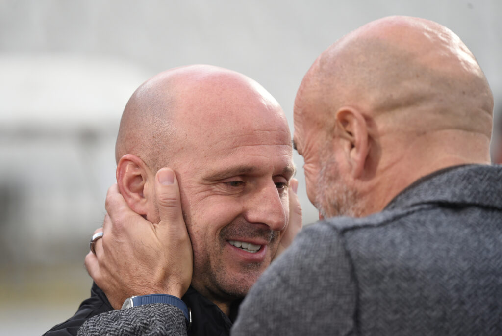 Igor Duljaj trener Partizana, na prvenstvenoj utakmici protiv Vojvodine, na stadionu JNA. Beograd, 02.012.2023. foto: Nebojsa Parausic Fudbal, Partizan, Vojvodina