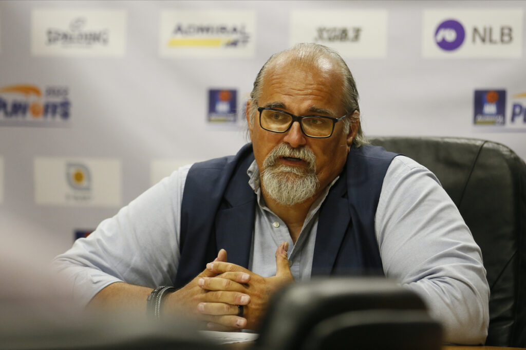 ALEKSANDAR DZIKIC trener kosarkasa Buducnosti na utakmici ABA lige protiv FMP-a u Hali FMP Arena, Beograd 04.05.2022. godine Foto: Ivica Veselinov / MN PRESS KOSARKA, BASKETBALL, ABA LIGA, ABA LEAGUE, FMP, BUDUCNOST