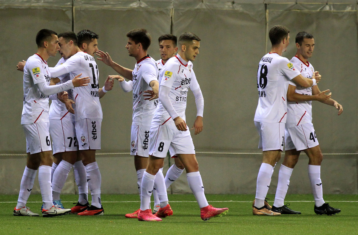 Fudbaleri Vozdovca, na utakmici Superlige Prvenstva Srbije protiv Radnickog Nisa, na stadionu TC Vozdovac. Beograd, 05.11.2023. foto: MN PRESS / vm Fudbal, Vozdovac, Superliga Prvenstvo Srbije, Radnicki Nis