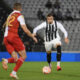 SINISA SANICANIN, fudbaler Partizana, na prvenstvenoj utakmici protiv Vojvodine, na stadionu JNA. Beograd, 02.012.2023. foto: Nebojsa Parausic Fudbal, Partizan, Vojvodina