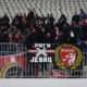 Crveni đavoli, navijači Radničkog 1923 iz Kragujevca na utakmici Mocart Superlige protiv Partizana na stadionu Partizana, Beograd 16.12.2023. godine Foto: Ivica Veselinov / MN PRESS FUDBAL, FOOTBALL, MOZZART SUPERLIGA, PRVENSTVO SRBIJE, NATIONAL CHAMPIONSHIP, PARTIZAN, FK RADNICKI KRAGUJEVAC