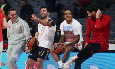 Jago dos Santos kosarkas Crvene Zvezde na utakmici Evrolige protiv Real Madrida u hali Beogradska Stark Arena, Beograd 19.12.2023. godine Foto: Ivica Veselinov / MN PRESS KOSARKA, BASKETBALL, EVROLIGA, EUROLEAGUE, CRVENA ZVEZDA, REAL MADRID