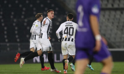 fudbaler Partizana na utakmici Kupa Srbije protiv Graficara na stadionu Partizana, Beograd 07.12.2023. godine Foto: Ivica Veselinov / MN PRESS FUDBAL, FOOTBALL, KUP SRBIJE, NATIONAL CUP, PARTIZAN, FK GRAFICAR