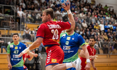 DRAGAN PECHMALBEC Pesmalbek, rukometas Srbije, na prijateljskoj utakmici protiv Slovenije, u Sportna dvorana Kocevje. Kocevje, 05.11.2023. foto: MN Press / vp Rukomet, Slovenija, Srbija