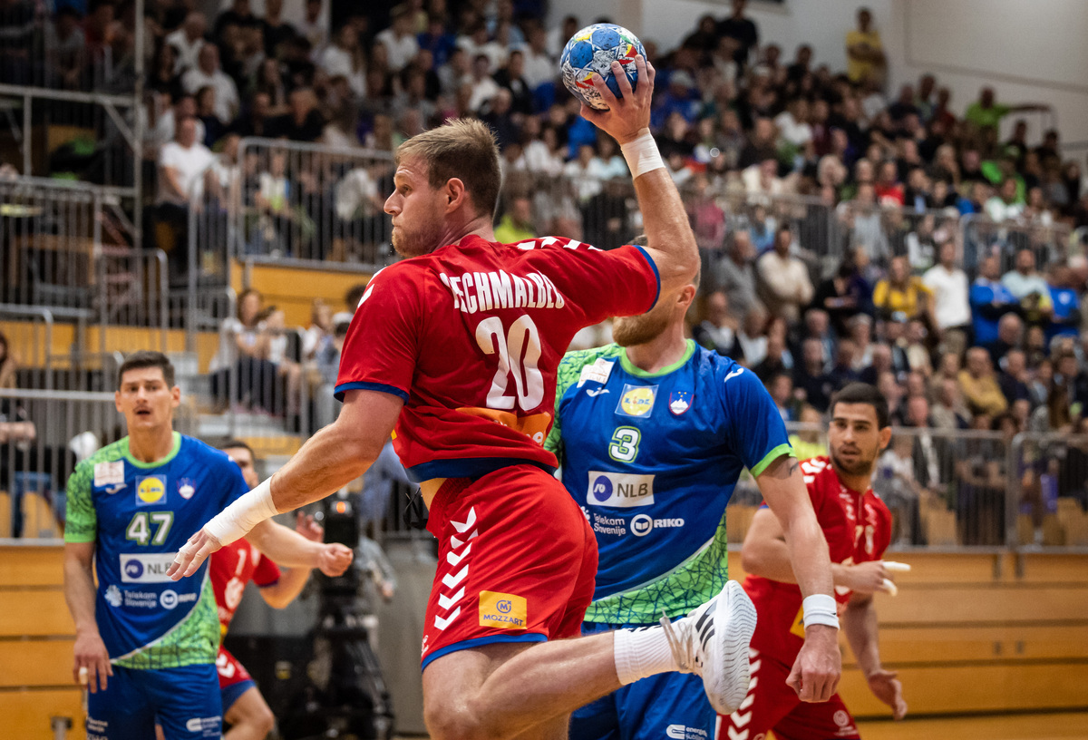 DRAGAN PECHMALBEC Pesmalbek, rukometas Srbije, na prijateljskoj utakmici protiv Slovenije, u Sportna dvorana Kocevje. Kocevje, 05.11.2023. foto: MN Press / vp Rukomet, Slovenija, Srbija