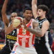 CRVENA ZVEZDA vs PARTIZAN Beograd, 28.01.2024. foto: Nebojsa Parausic Kosarka, ABA League, Crvena zvezda, Partizan