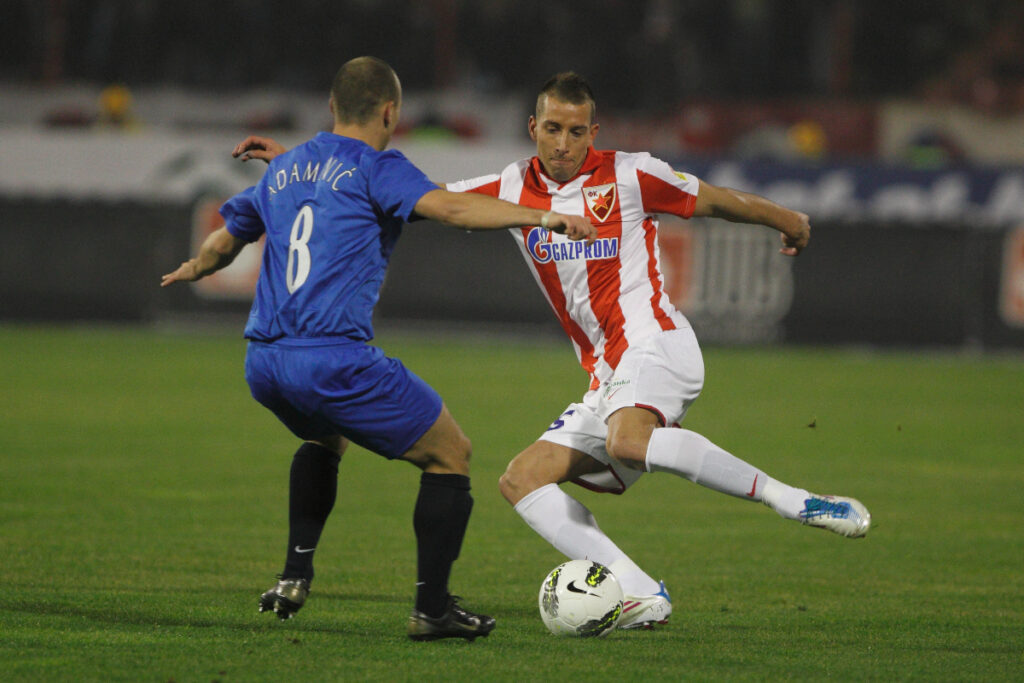 Nikola Petkovic fudbaler Crvene zvezde na utakmici Kupa Srbije protiv Smederevo na stadionu CZ
23.11.2011. godine
Foto: Marko Metlas