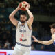 DUSAN RISTIC kosarkas Srbije na utakmici kvalifikacija za Evropsko Prvenstvo protiv Finske u hali Aleksandar Nikolic, Beograd 23.02.2024. godine Foto: Ivica Veselinov / MN PRESS KOSARKA, BASKETBALL, KVALIFIKACIJE, SRBIJA, FINSKA, FINLAND, SERBIA