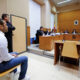 Brazilian soccer star Dani Alves sits during his trial in Barcelona, Spain, Monday, Feb. 5, 2024. Dani Alves goes on trial Monday a year after he allegedly sexually assaulted a young woman at a Barcelona nightclub. The 40-year-old Alves is accused of sexually assaulting the woman on the night of Dec. 30, 2022. He denies any wrongdoing(Alberto Estevez/Pool Photo via AP)