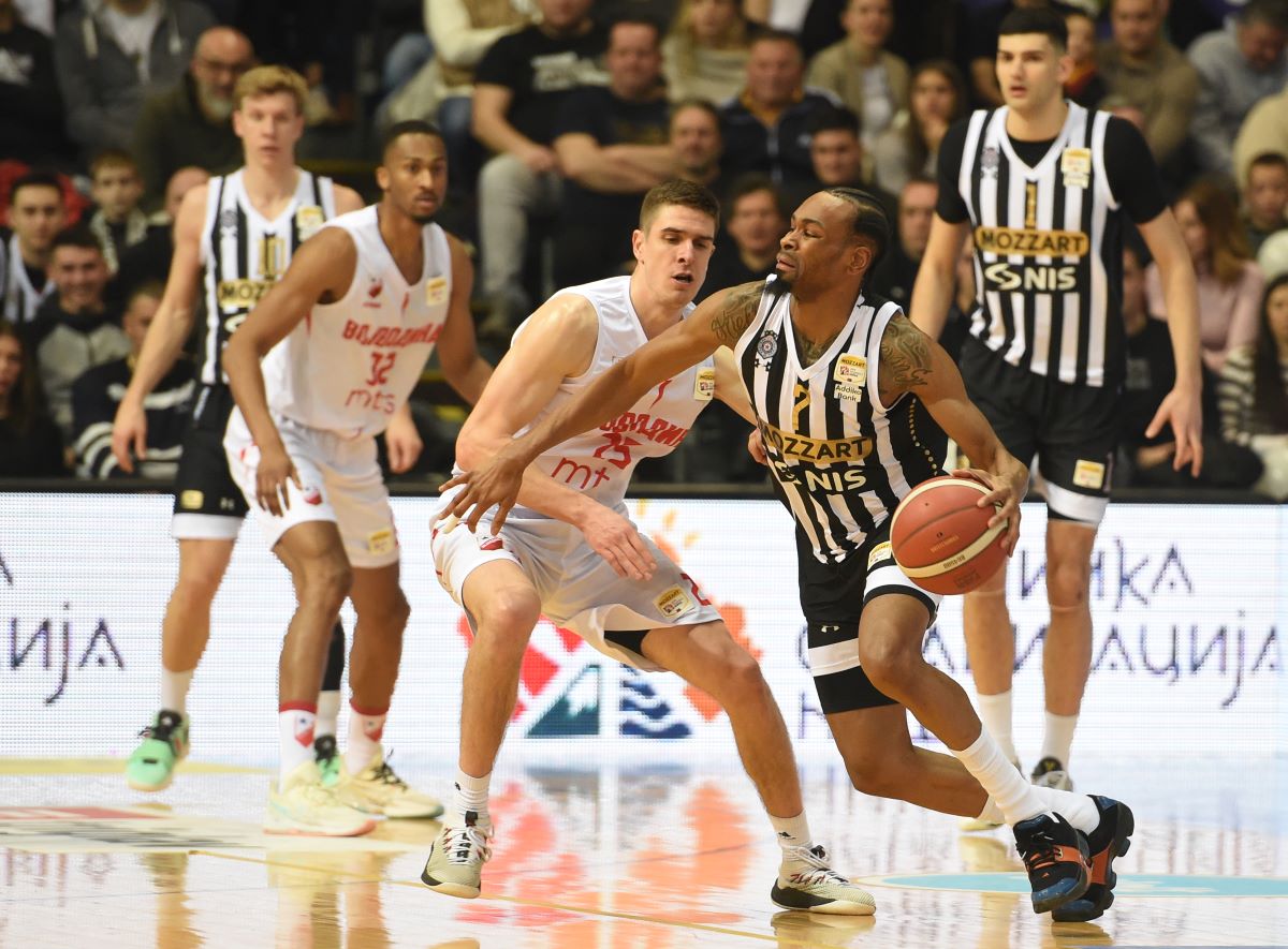 PARTIZAN vs VOJVODINA Nis, 16.02.2024. foto: Nebojsa Parausic Kosarka, Kup Srbije Radivoj Korac, Partizan, Vojvodina