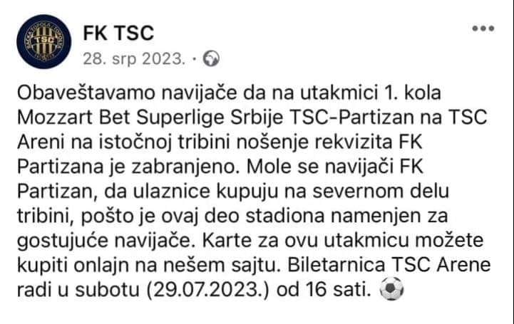 tsc objava