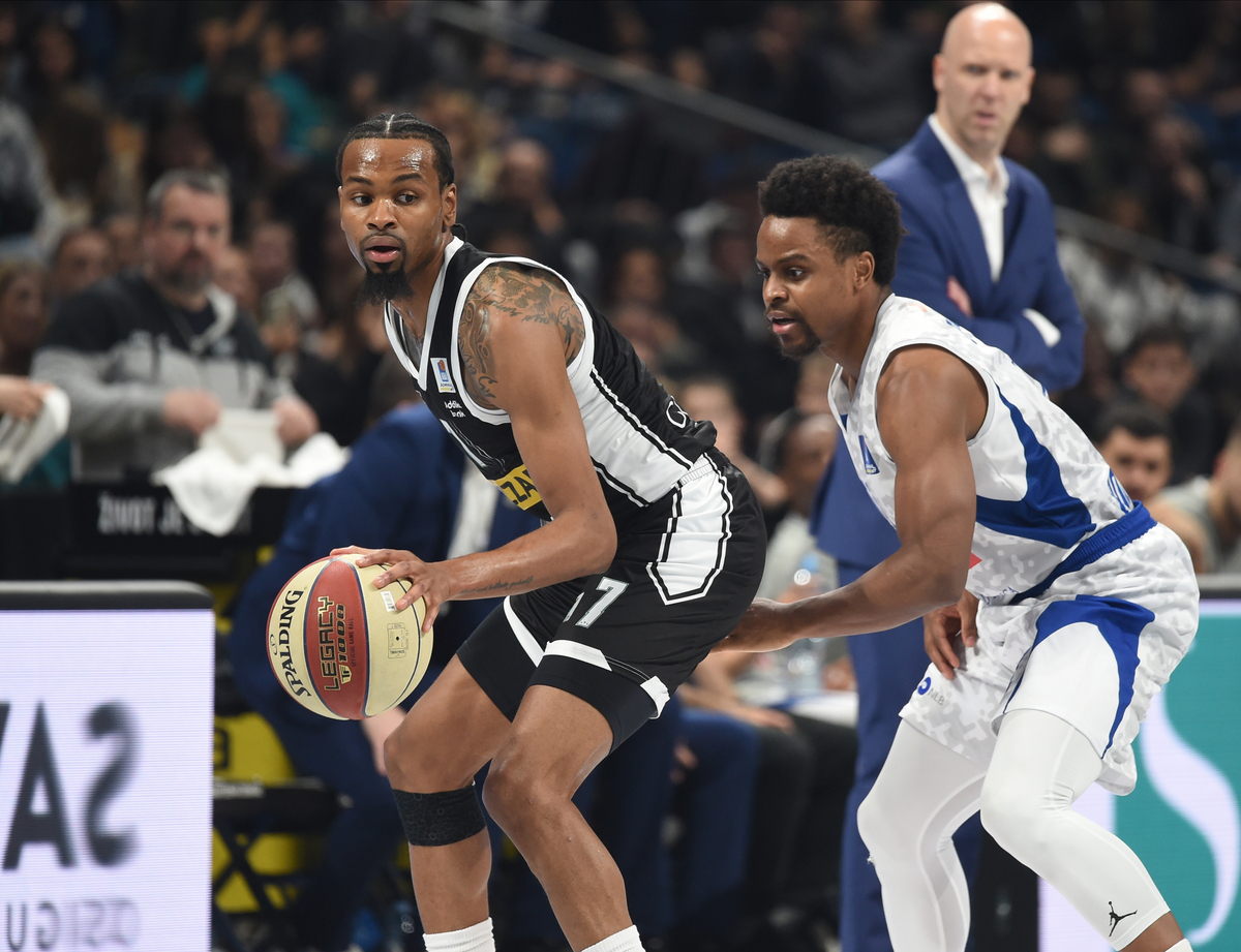 KEVIN PUNTER Kevin Panter, kosarkas Partizana, na utakmici ABA lige protiv Buducnosti, u Beogradskoj Stark Areni. Beograd, 16.12.2023. foto: Nebojsa Parausic Kosarka, ABA League, Partizan, Buducnost