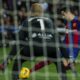 Barcelona's Ilkay Gundogan kicks the ball during a Spanish La Liga soccer match between Barcelona and Mallorca at the Olimpic Lluis Companys stadium in Barcelona, Spain, Friday, March 8, 2024. (AP Photo/Joan Monfort)