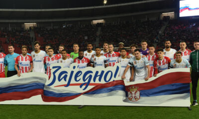 , fudbaler Crvene zvezde, na prijateljskoj utakmici protiv Zenita, na stadionu Rajko Mitic. Beograd, 23.03.2024. foto: Nebojsa Parausic Fudbal, Crvena zvezda, Zenit