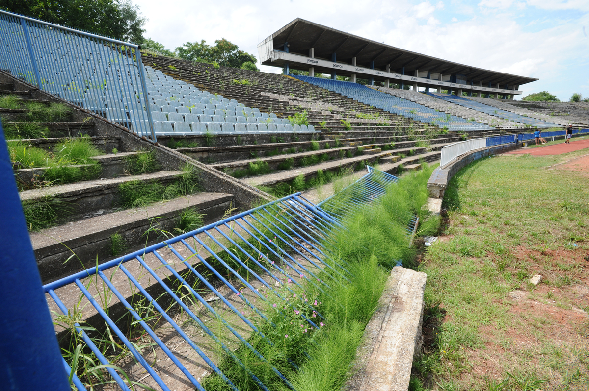 Ruinirani Omladinski stadion na Karaburmi. Beograd, 07.08.2020. foto: Nebojsa Parausic Fudbal, OFK Beograd, Total