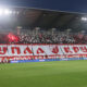 Navijači Crvene zvezde na utakmici finala Kupa Srbije protiv Vojvodine na stadionu Lagator Loznica 21.05.2024. godine Foto: Marko Metlas Fudbal, Crvena zvezda, Finale Kup Srbije, Vojvodina