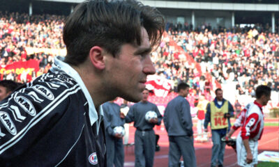 FUDBAL - DJORDJE TOMIC, fudbaler Partizana, pre utakmice protiv Crvene zvezde. Beograd, 02.04.2000. photo:T.Mihajlovic