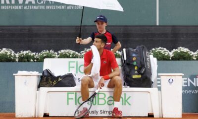 Novak Đoković, Jonas Hanfman ATP Ženeva