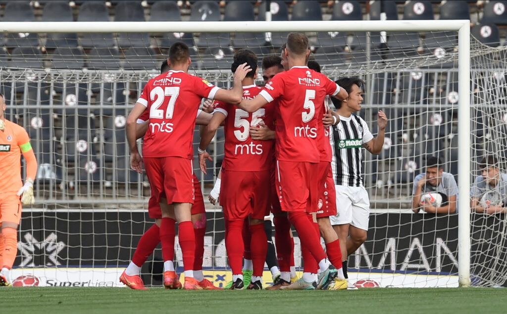 PARTIZAN vs RADNICKI Beograd, 25.05.2024. foto: Nebojsa Parausic Fudbal, Partizan, Radnicki