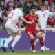 DUSAN TADIC fudbaler reprezentacije Srbije na prijateljskoj utakmici protiv Danske na stadionu Parken, Kopenhagen 29.03.2022. godine Foto: Marko Metlas Fudbal, Reprezentacija, Srbija, Danska, Prijateljska utakmica