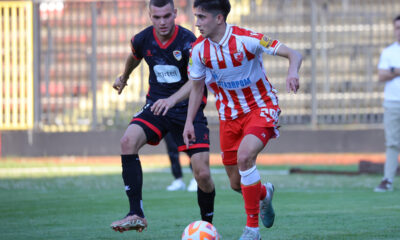 EGOR PRUTSEV Jegor Prucev, fudbaler Crvene zvezde, na prijateljskoj utakmici protiv Borca BL, na stadionu Radomir Antic. Uzice, 29.06.2023. foto: MN Press / dk Fudbal, Crvena zvezda, Borac Banja Luka