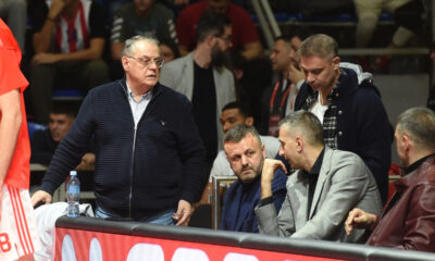 NEBOJSA COVIC, predsednik kosarkasa Crvene zvezde, na utakmici ABA lige protiv Igokee, u hali Aleksandar Nikolic. Beograd, 30.12.2023. foto: Nebojsa Parausic Kosarka, ABA League, Crvena zvezda, Igokea