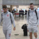 LAZAR SAMARDZIC i STRAHINJA PAVLOVIC fudbaleri reprezentacije Srbije odlazak na prijateljsku utakmicu protiv Kipra aerodrom Nikola Tesla Surcin, Beograd 24.03.2024. godine Foto: Marko Metlas Fudbal, Srbija, Prijateljska utakmica, Kipar